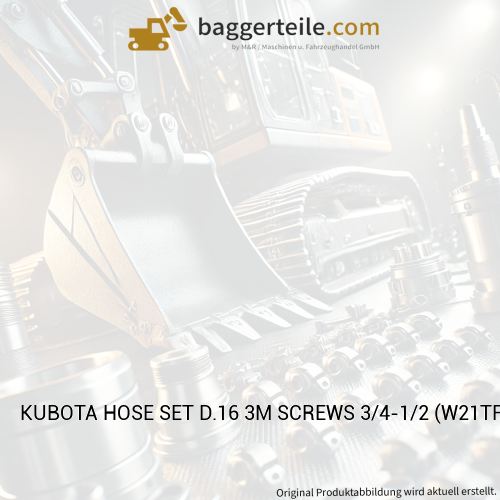KUBOTA HOSE SET D.16 3M SCREWS 3/4-1/2 (W21TFD1084)