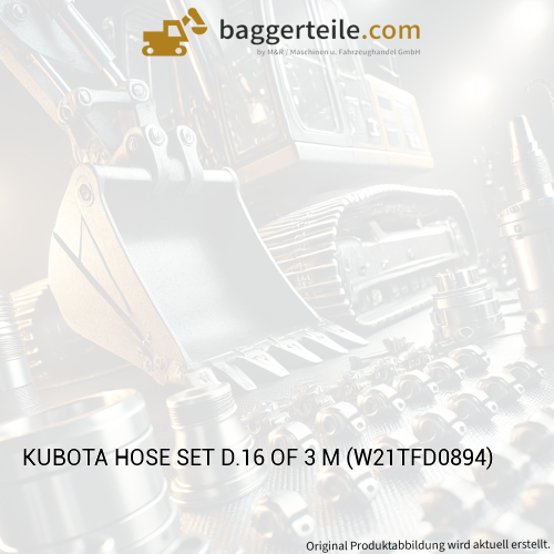 KUBOTA HOSE SET D.16 OF 3 M (W21TFD0894)