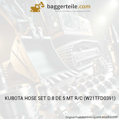 KUBOTA HOSE SET D.8 DE 5 MT R/C (W21TFD0391)