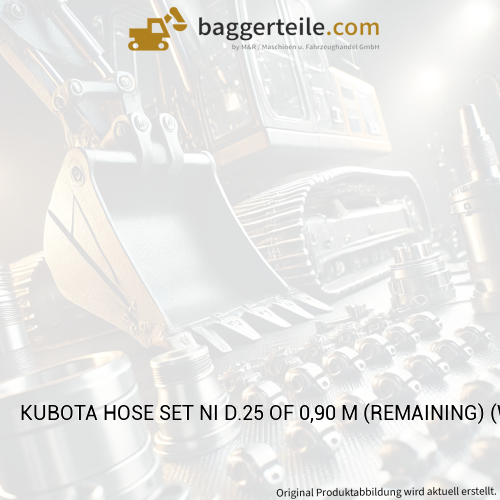 KUBOTA HOSE SET NI D.25 OF 0,90 M (REMAINING) (W21TFD0520)