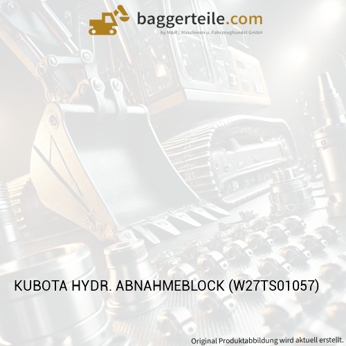 KUBOTA HYDR. ABNAHMEBLOCK (W27TS01057)