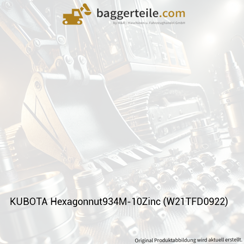 KUBOTA Hexagonnut934M-10Zinc (W21TFD0922)