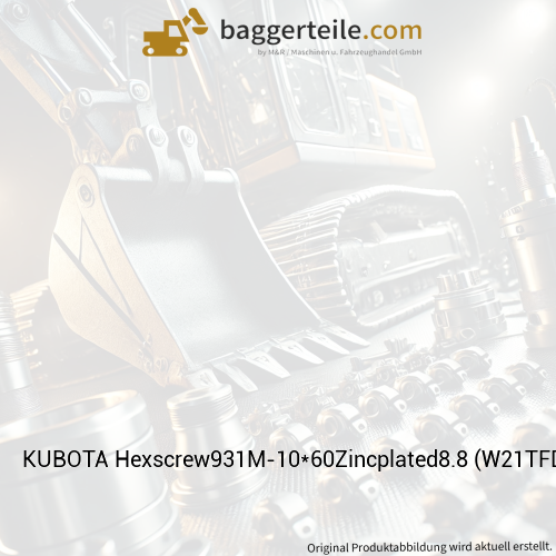 KUBOTA Hexscrew931M-10*60Zincplated8.8 (W21TFD0262)