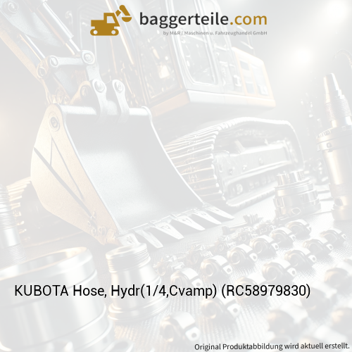 KUBOTA Hose, Hydr(1/4,Cvamp) (RC58979830)