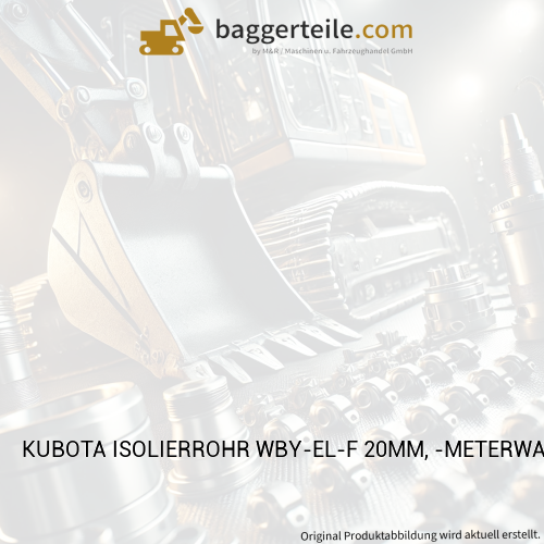 KUBOTA ISOLIERROHR WBY-EL-F 20MM, -METERWARE (W27TS02051)