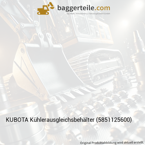 KUBOTA Kühlerausgleichsbehälter (5851125600)