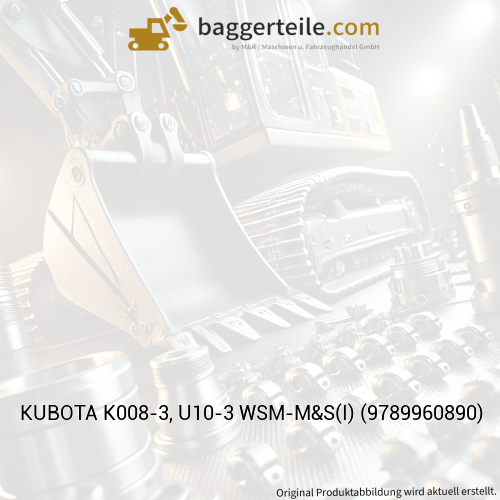 KUBOTA K008-3, U10-3 WSM-M&S(I) (9789960890)