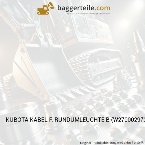 KUBOTA KABEL F. RUNDUMLEUCHTE B (W270002973)