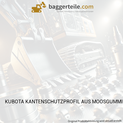 KUBOTA KANTENSCHUTZPROFIL AUS MOOSGUMMI (W27TS04275)