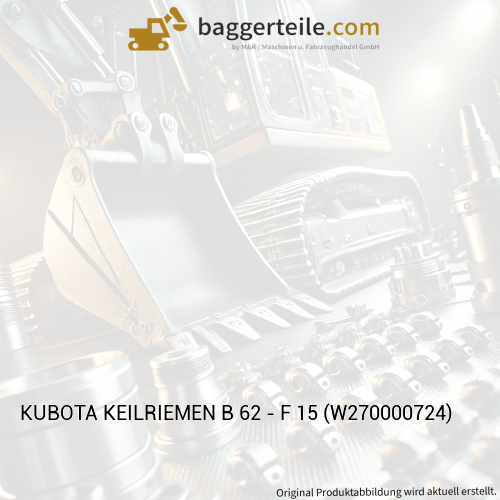 KUBOTA KEILRIEMEN B 62 - F 15 (W270000724)