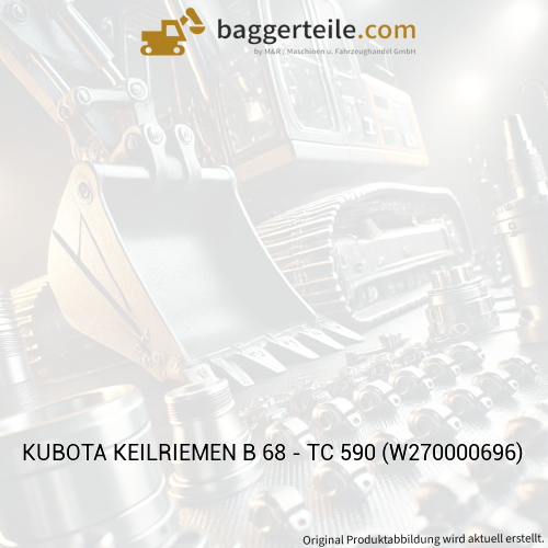 KUBOTA KEILRIEMEN B 68 - TC 590 (W270000696)