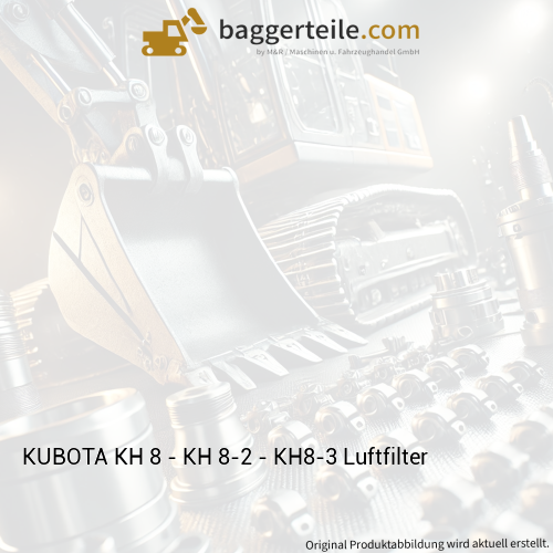 KUBOTA KH 8 - KH 8-2 - KH8-3 Luftfilter