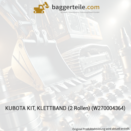 KUBOTA KIT, KLETTBAND (2 Rollen) (W270004364)