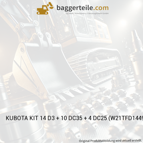 KUBOTA KIT 14 D3 + 10 DC35 + 4 DC25 (W21TFD1449)