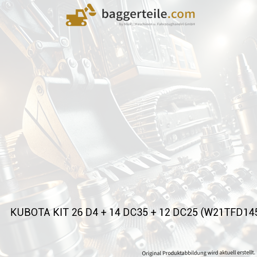 KUBOTA KIT 26 D4 + 14 DC35 + 12 DC25 (W21TFD1454)