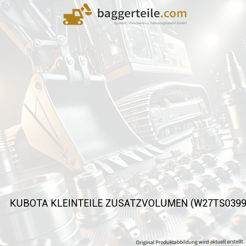 KUBOTA KLEINTEILE ZUSATZVOLUMEN (W27TS03997)