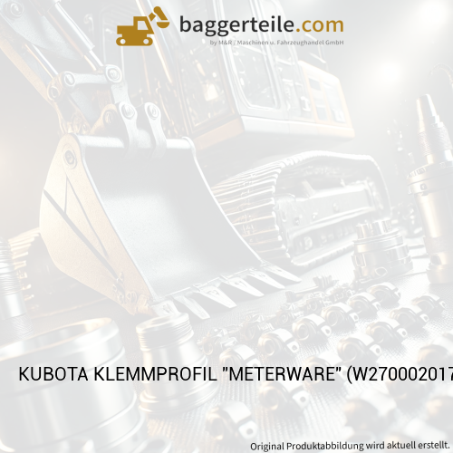 KUBOTA KLEMMPROFIL 
