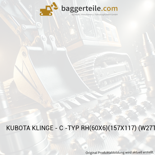 KUBOTA KLINGE - C -TYP RH(60X6)(157X117) (W27TS05140)