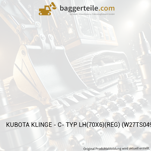 KUBOTA KLINGE - C- TYP LH(70X6)(REG) (W27TS04955)