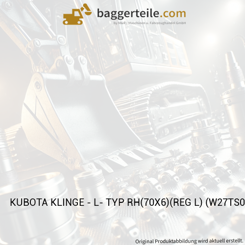 KUBOTA KLINGE - L- TYP RH(70X6)(REG L) (W27TS04952)