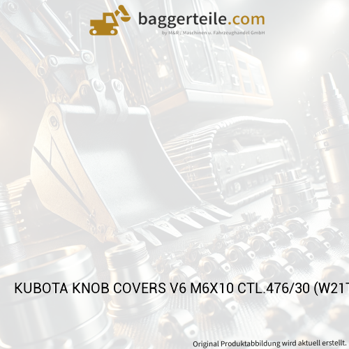 KUBOTA KNOB COVERS V6 M6X10 CTL.476/30 (W21TFD0403)