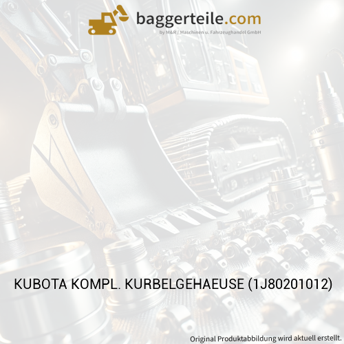 KUBOTA KOMPL. KURBELGEHAEUSE (1J80201012)