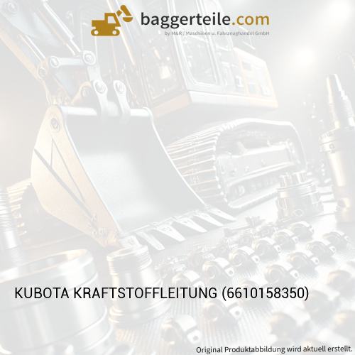 KUBOTA KRAFTSTOFFLEITUNG (6610158350)