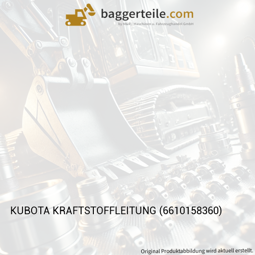 KUBOTA KRAFTSTOFFLEITUNG (6610158360)
