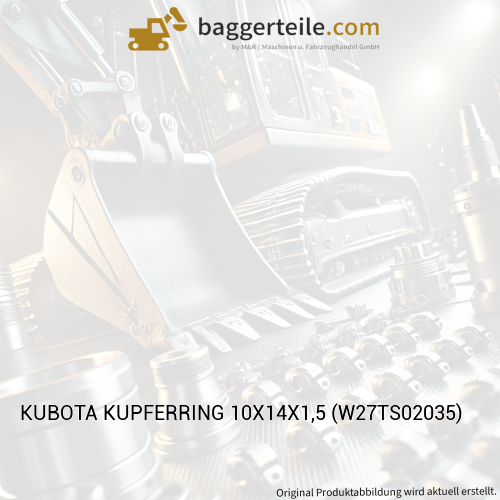 KUBOTA KUPFERRING 10X14X1,5 (W27TS02035)