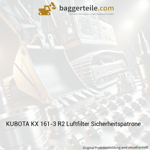 KUBOTA KX 161-3 R2 Luftfilter Sicherheitspatrone