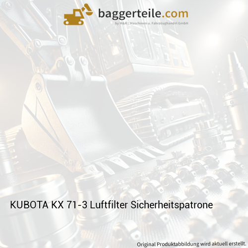 KUBOTA KX 71-3 Luftfilter Sicherheitspatrone