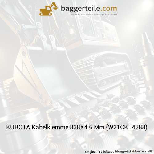 KUBOTA Kabelklemme 838X4.6 Mm (W21CKT4288)