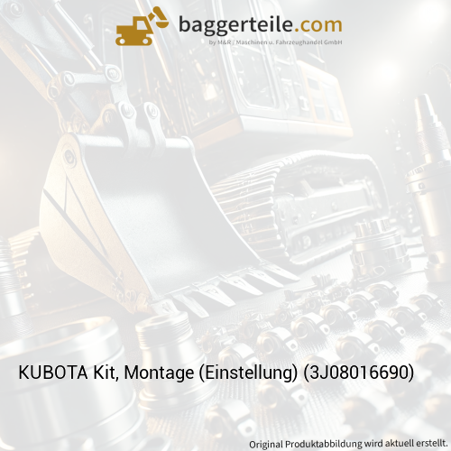 KUBOTA Kit, Montage (Einstellung) (3J08016690)