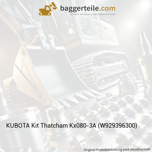 KUBOTA Kit Thatcham Kx080-3A (W929396300)