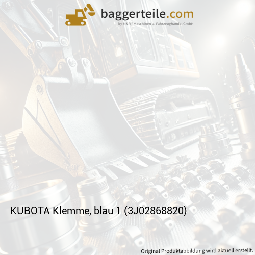 KUBOTA Klemme, blau 1 (3J02868820)