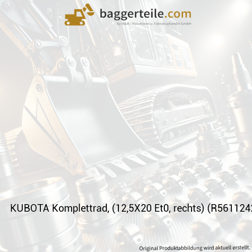 KUBOTA Komplettrad, (12,5X20 Et0, rechts) (R561124200)