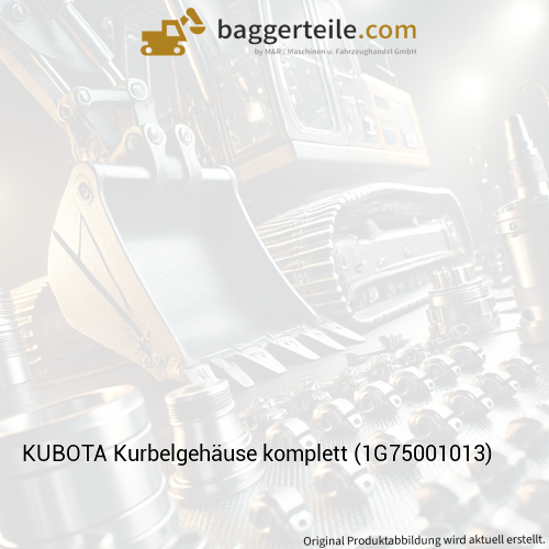 KUBOTA Kurbelgehäuse komplett (1G75001013)