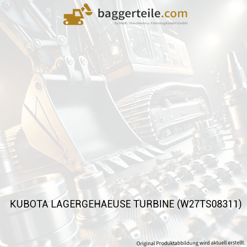 KUBOTA LAGERGEHAEUSE TURBINE (W27TS08311)