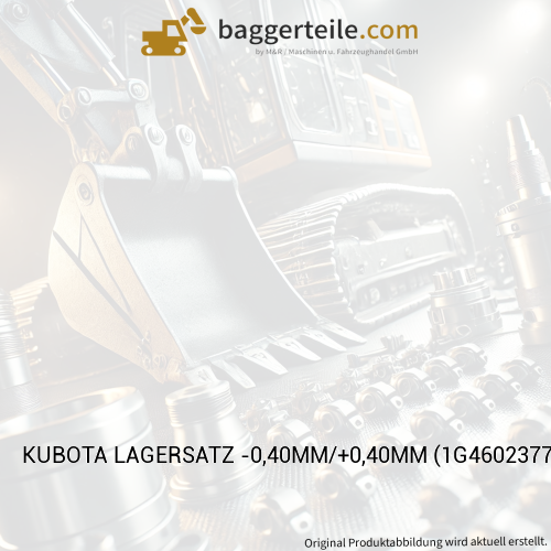 KUBOTA LAGERSATZ -0,40MM/+0,40MM (1G46023770)