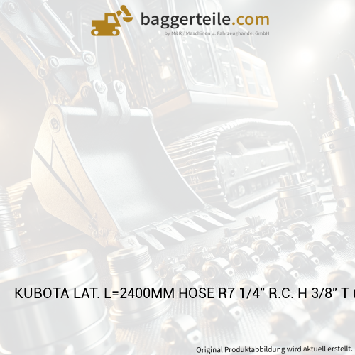 KUBOTA LAT. L=2400MM HOSE R7 1/4