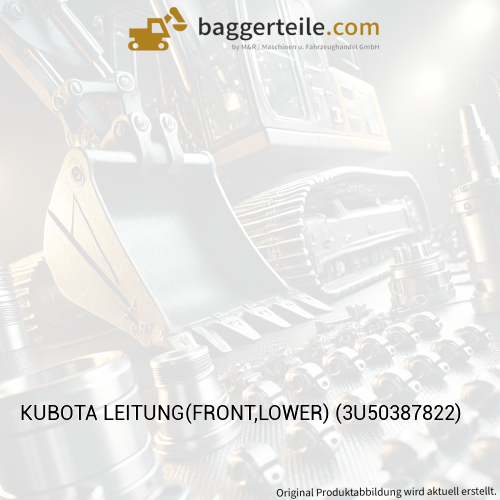 KUBOTA LEITUNG(FRONT,LOWER) (3U50387822)