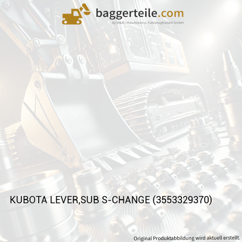 KUBOTA LEVER,SUB S-CHANGE (3553329370)