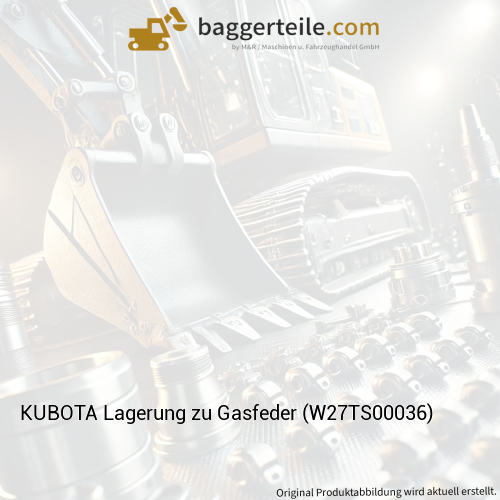 KUBOTA Lagerung zu Gasfeder (W27TS00036)