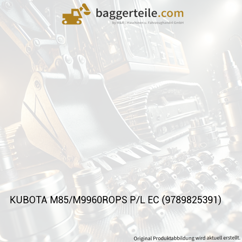 KUBOTA M85/M9960ROPS P/L EC (9789825391)