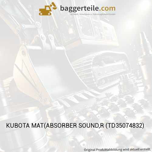 KUBOTA MAT(ABSORBER SOUND,R (TD35074832)