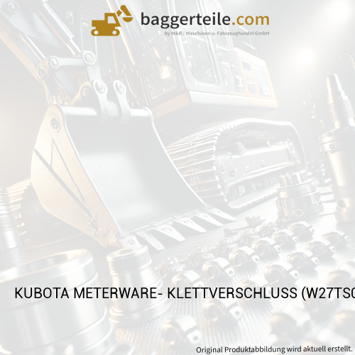 KUBOTA METERWARE- KLETTVERSCHLUSS (W27TS00029)