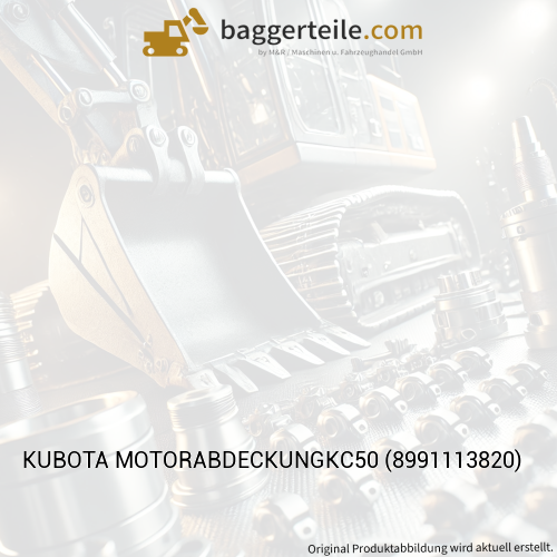 KUBOTA MOTORABDECKUNGKC50 (8991113820)