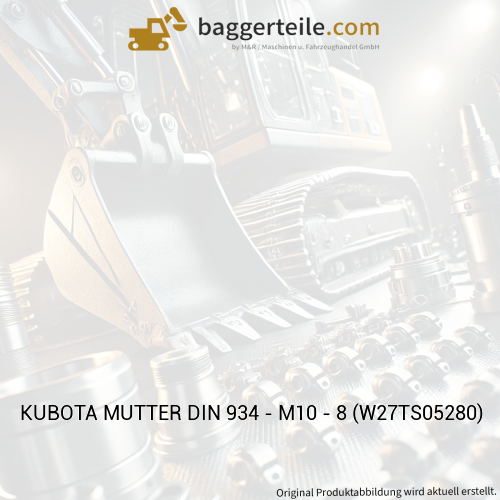 KUBOTA MUTTER DIN 934 - M10 - 8 (W27TS05280)