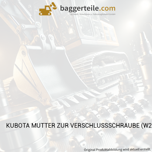 KUBOTA MUTTER ZUR VERSCHLUSSSCHRAUBE (W27TS04281)
