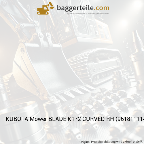 KUBOTA Mower BLADE K172 CURVED RH (9618111140)